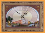 Часы с панорамным видом Канал Грибоедова (20*30 см)