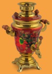 Самовар электрический Клён на красном (1,5л)