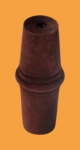 Ручка боковая для самовара длиной 60 мм (деревянная, тёмная)