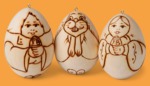 Набор яйцо-заготовка Христос Воскрес №4
