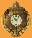 Часы Самовар (бронза, керамика)