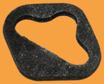 Прокладка для 1,5 - 4-х литрового самовара на ТЭН (ромбовидной формы, чёрная)