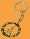 Брелок Кремлёвская башня (золото)