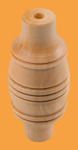 Ручка боковая Купеческая Стандарт для самовара длиной 70 мм (деревянная, натуральный цвет)